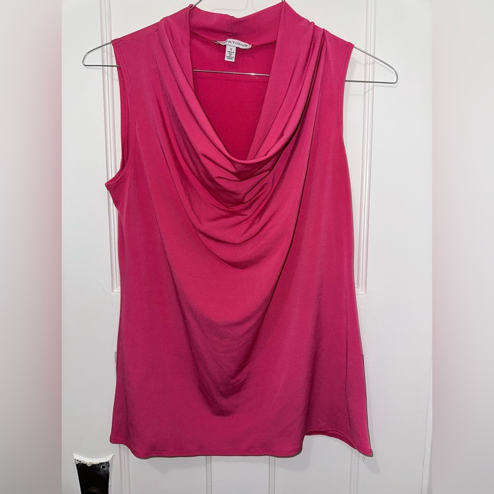 Notations, small, hot pink